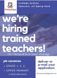 Teaching Vacancy